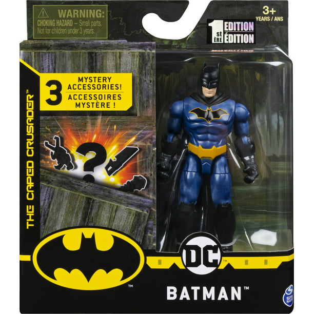 BATMAN 6" ACTION FIGURE on One Of A Kind Comic Issue No.1 Custom Design Display